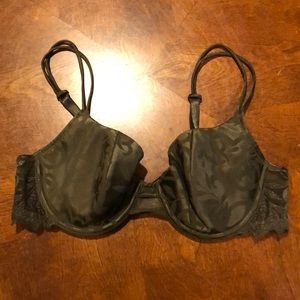 Victoria's Secret Olive Green Bra